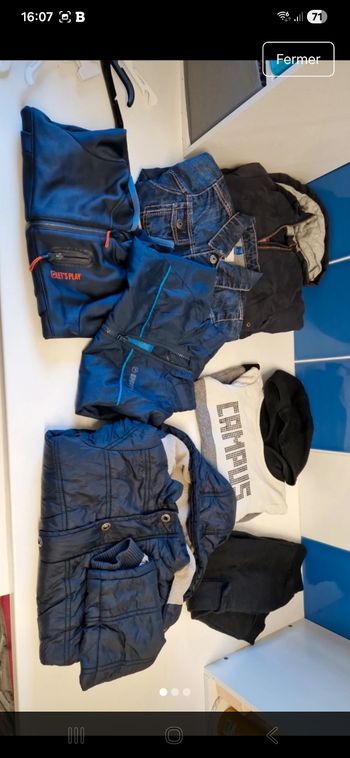 Lot veste manteau garçon 3 ans