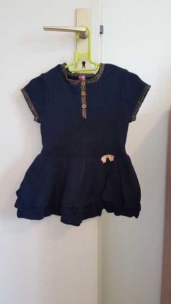 Robe bleu foncé 18 mois
