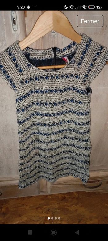 Belle petite robe bleue