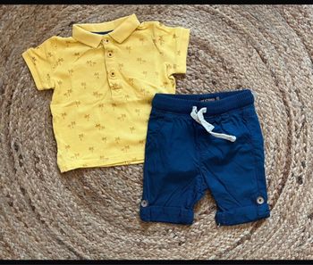 Ensemble short + t shirt