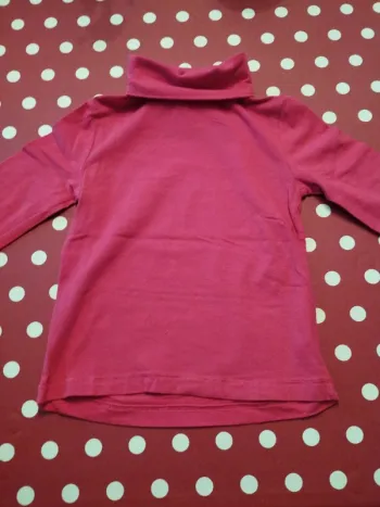 T-shirt longues manches fushia