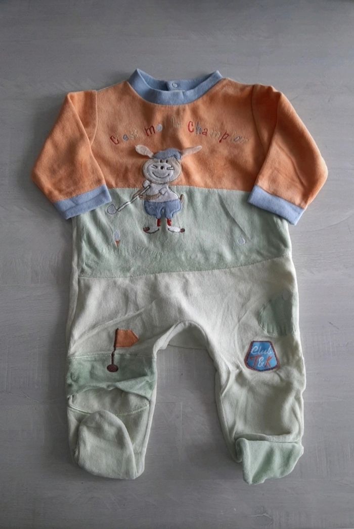 Lot pyjama 6 mois - photo numéro 3
