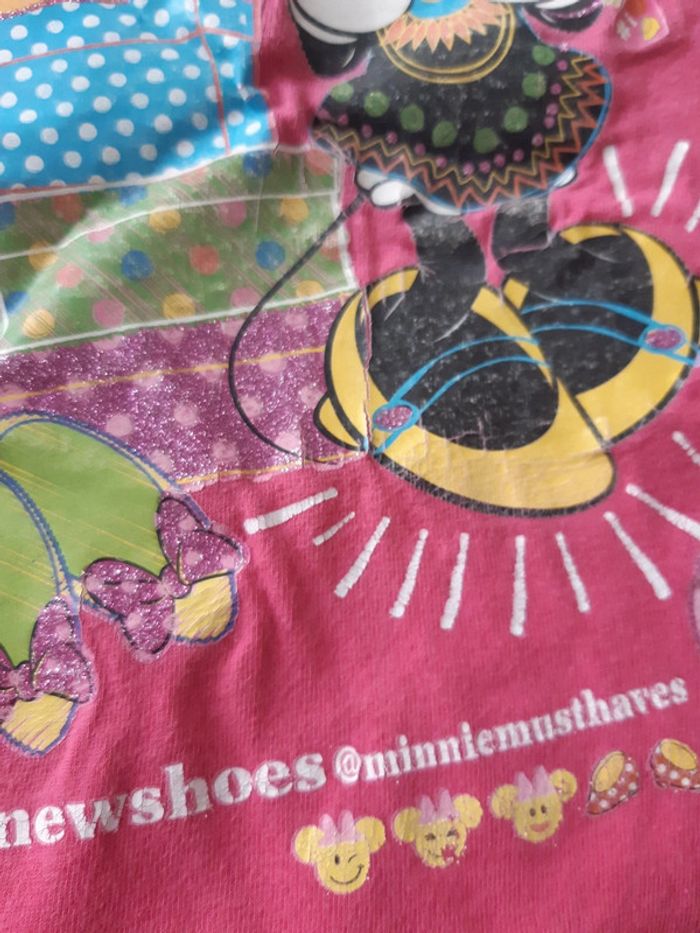Tee shirt Minnie Disney 4 ans - photo numéro 3