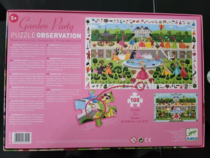 Puzzle Djeco château royal - photo numéro 4
