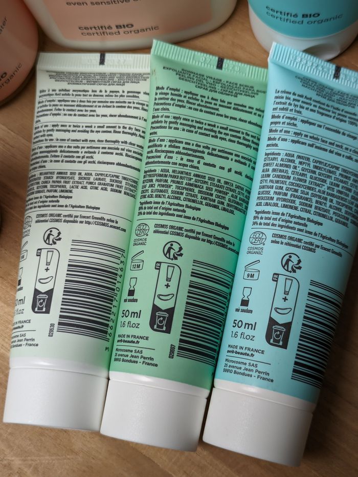 Lot cosmétiques Avril certifiés Bio - photo numéro 3