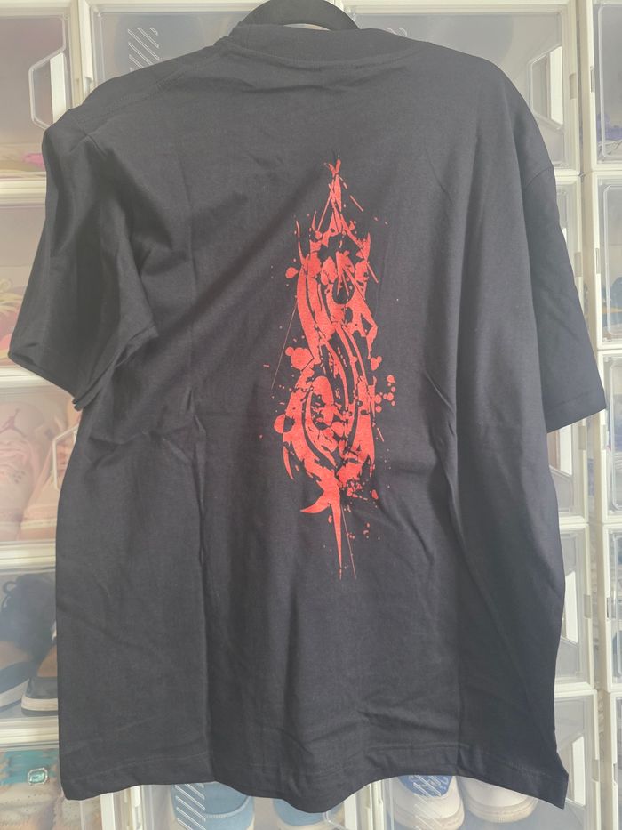 T-shirt rétro Slipknot rock musique L vintage - photo numéro 2