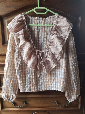 Chemisier à volants 