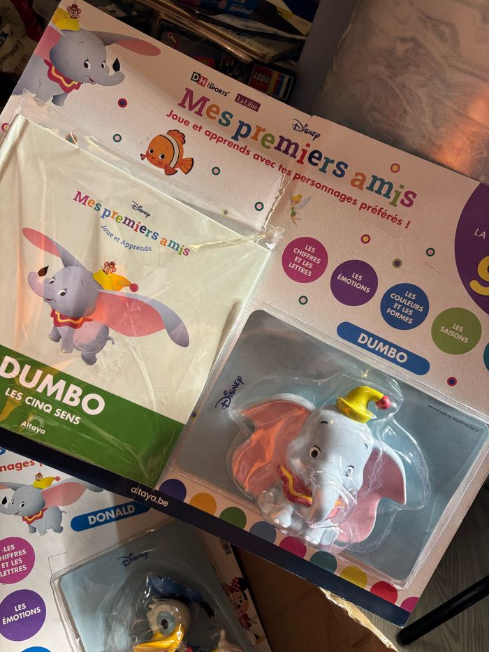 Figurine + Livre Dumbo n 3 Mes Premiers Amis Disney Altaya