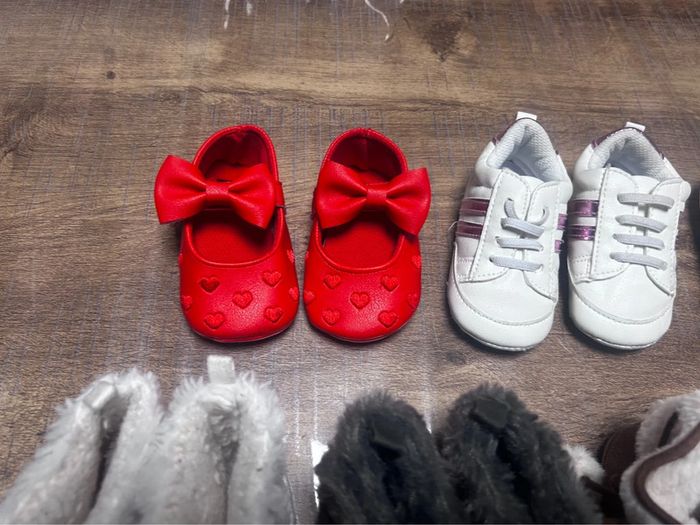 Lot paire chaussure bébé semelles molles - photo numéro 6