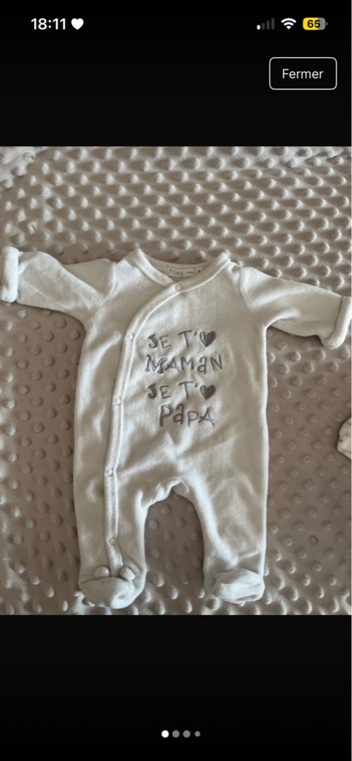 Pyjama naissance - photo numéro 3
