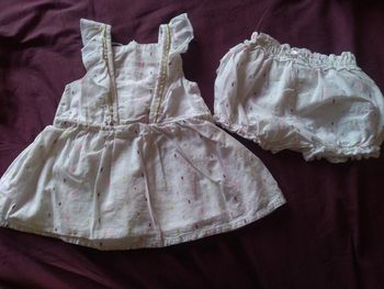 Robe avec bloomer 3 mois