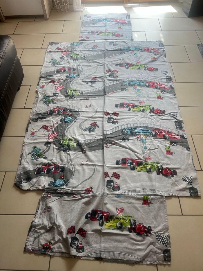 Housse de couette polaire Enfant circuit - photo numéro 3