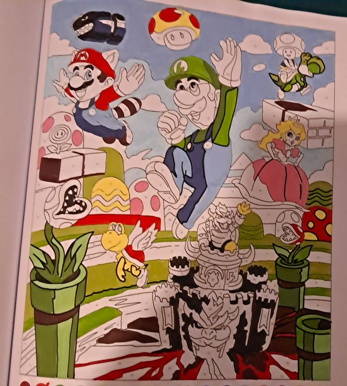 Lot feutres et livres coloriage mystere - photo numéro 7