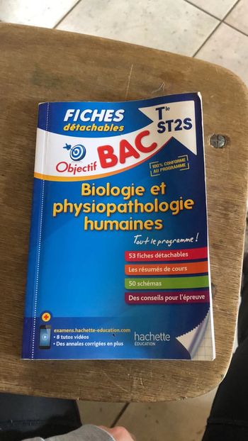 Fiches pour bac ST2S