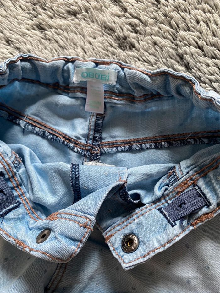 Short style jeans Okaidi - 2 ans - photo numéro 2