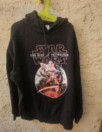Sweat à capuche noir star wars