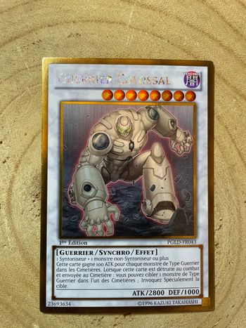 Carte Yu-Gi-Oh! : Guerrier colossal - PGLD-FR043