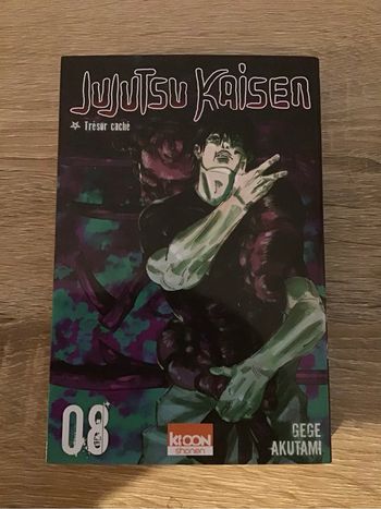 Manga Jujutsu Kaisen Tome 8 Super état livre Trésor caché shonen