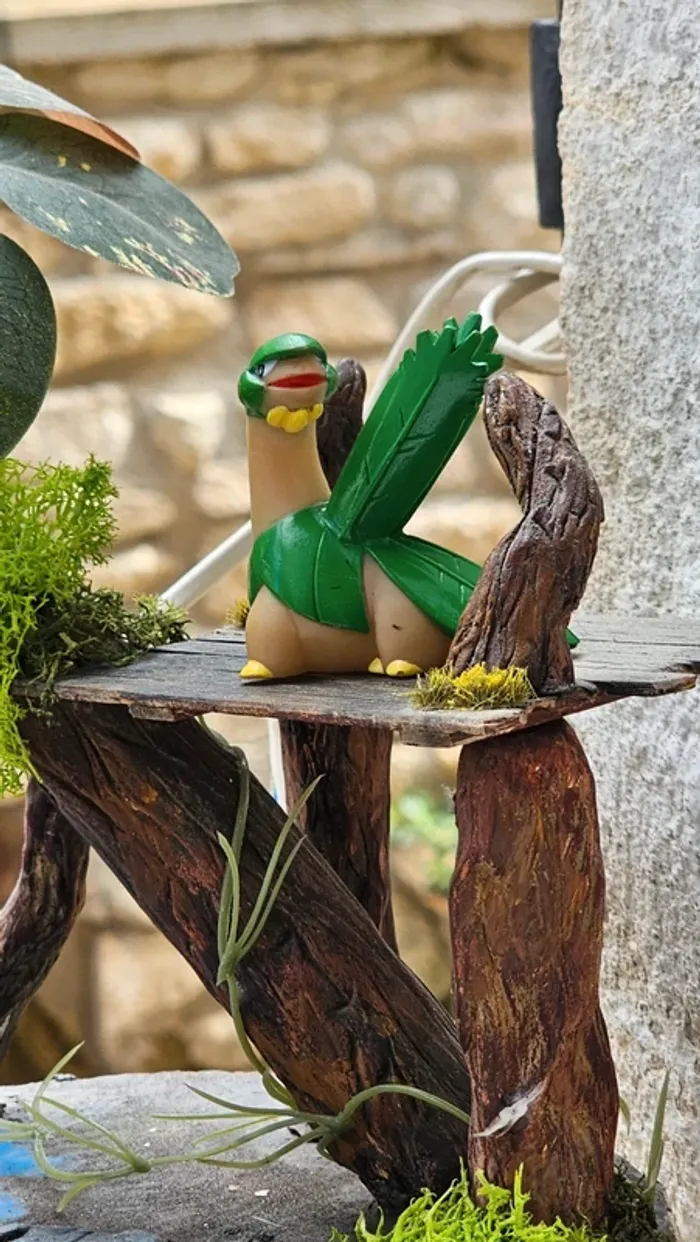 Super figurine Pokemon Nintendo finger puppet Tropius - photo numéro 2