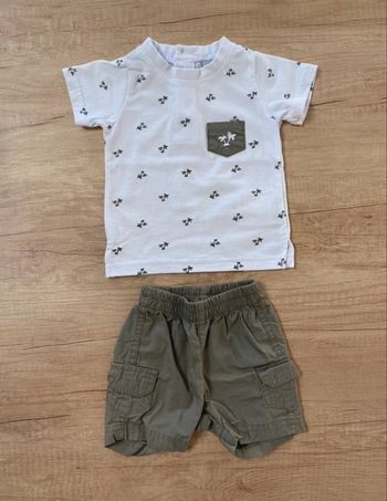 Ensemble tee-shirts et short