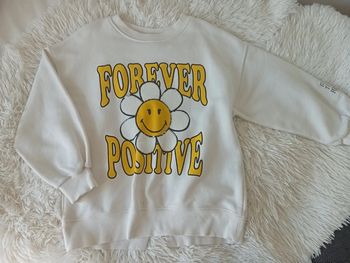 Sweat à fleur fille