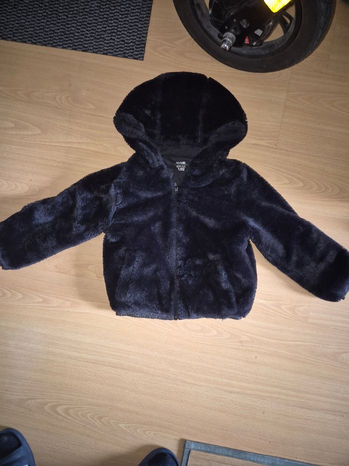 Veste fourrure kiabi 6 abs