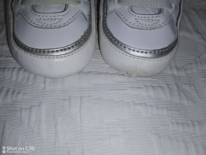 Nike chaussures baskets blanches mixte - photo numéro 2