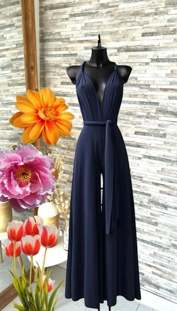 Combi bleu marine multi positions multi positions estivale