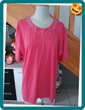Haut/blouse rose Taille XL🌿💝