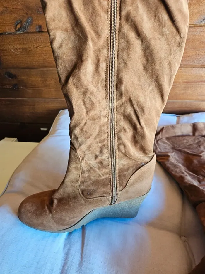 botte femme compensées - photo numéro 5