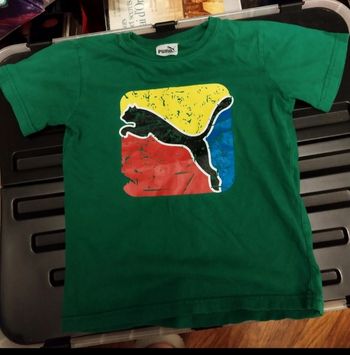 Tee shirt garçon 6 ans. Puma