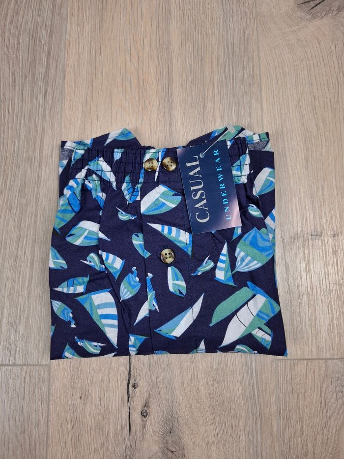 Caleçon Casual Homme Bleu Taille Xs - photo numéro 3