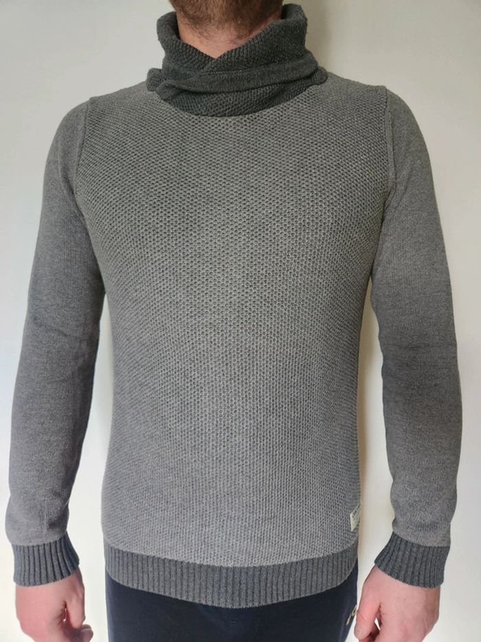 Pull gris Jack & Jones S