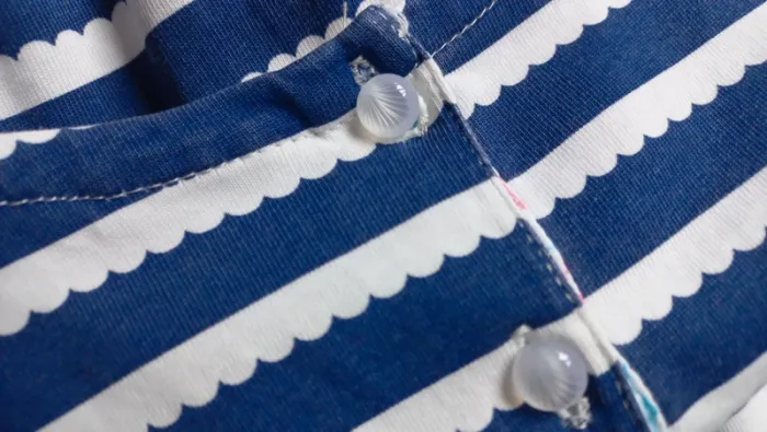 Superbe robe marine type marinière t7 SM - photo numéro 8