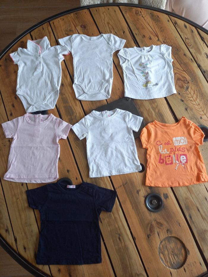 Lot de vêtements été taille 6 mois - photo numéro 2