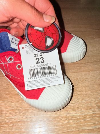 Spiderman basket en toile