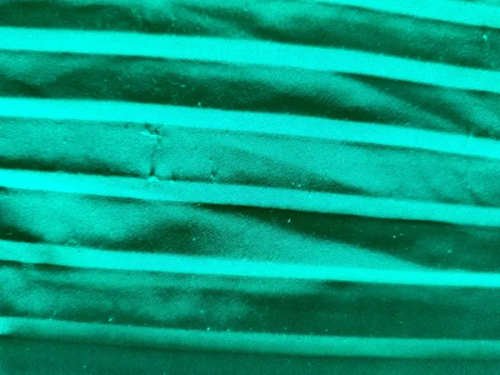 Haut plissé vert - photo numéro 5