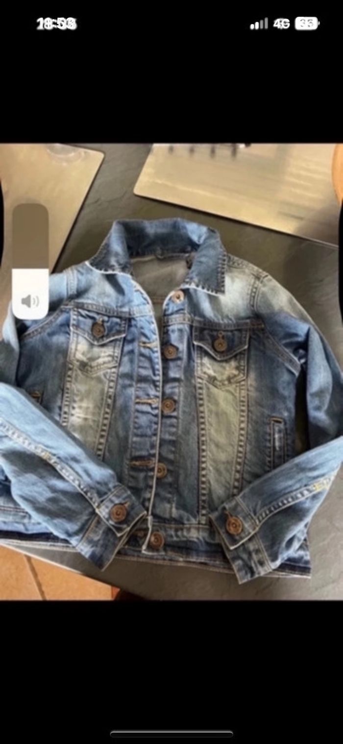 ensemble jupe et blouson jean kiabi - photo numéro 5