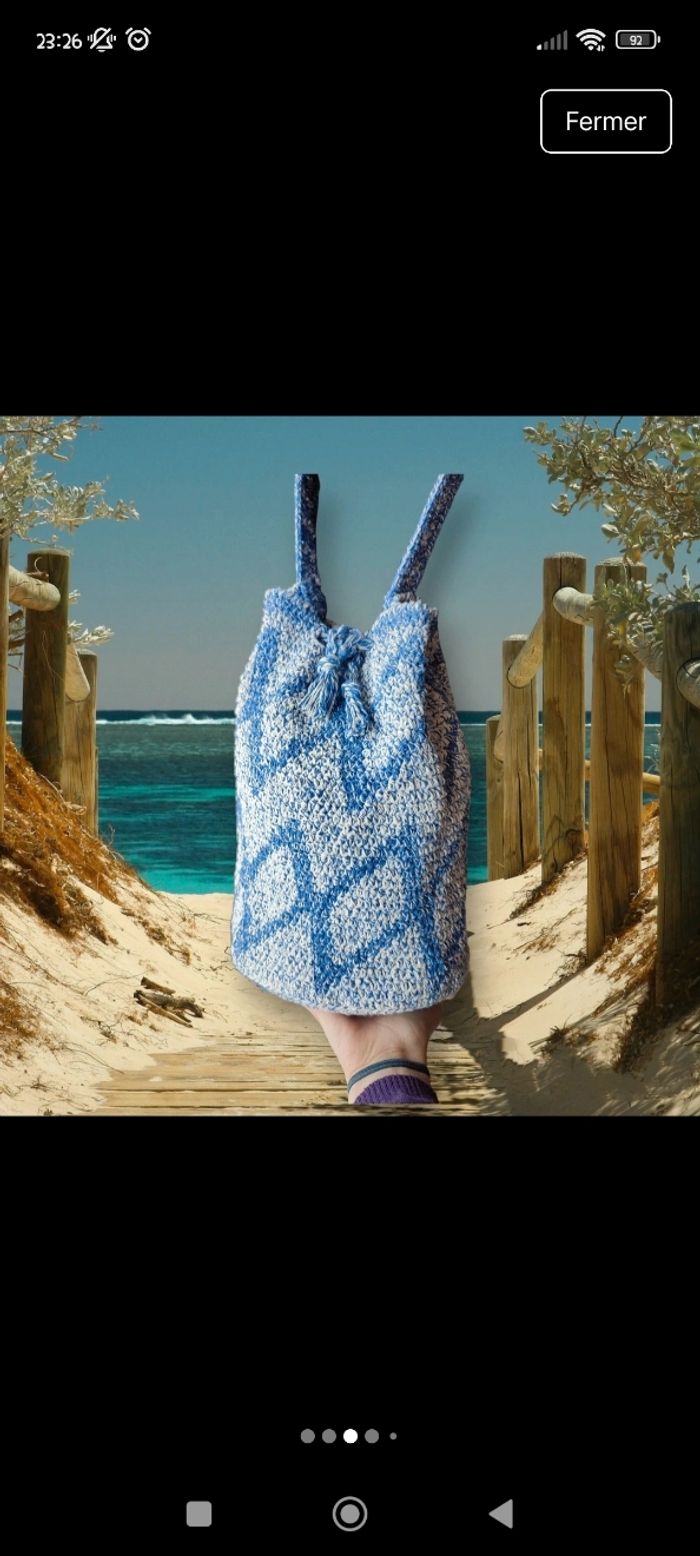 Sac mochila Wayuu - photo numéro 3