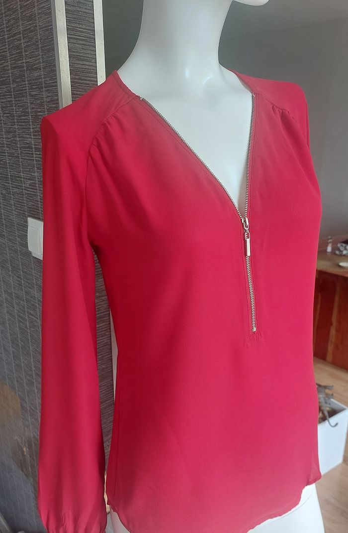 Chemisier rouge Pimkie