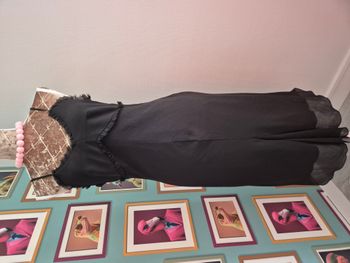 Robe noire 3 Suisses à bretelles taille 38-40
