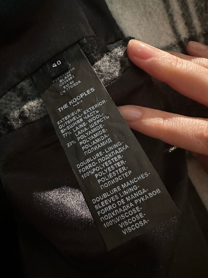 Veste The Kooples taille 40 - photo numéro 6