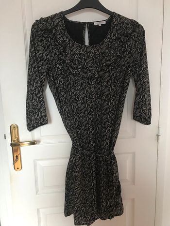 Robe motifs noir et blanc