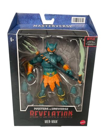 Figurine Masterverse Masters Of The Universe Révélation Mer-Man Mattel neuf