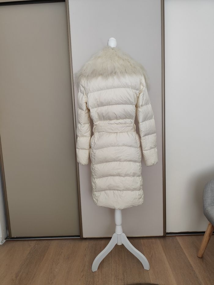 Doudoune mi-longue Ralph Lauren taille S écru et duvet automne hiver - photo numéro 6
