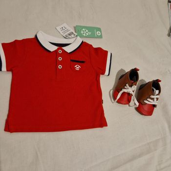 Tshirt et chaussure neuf obaibi