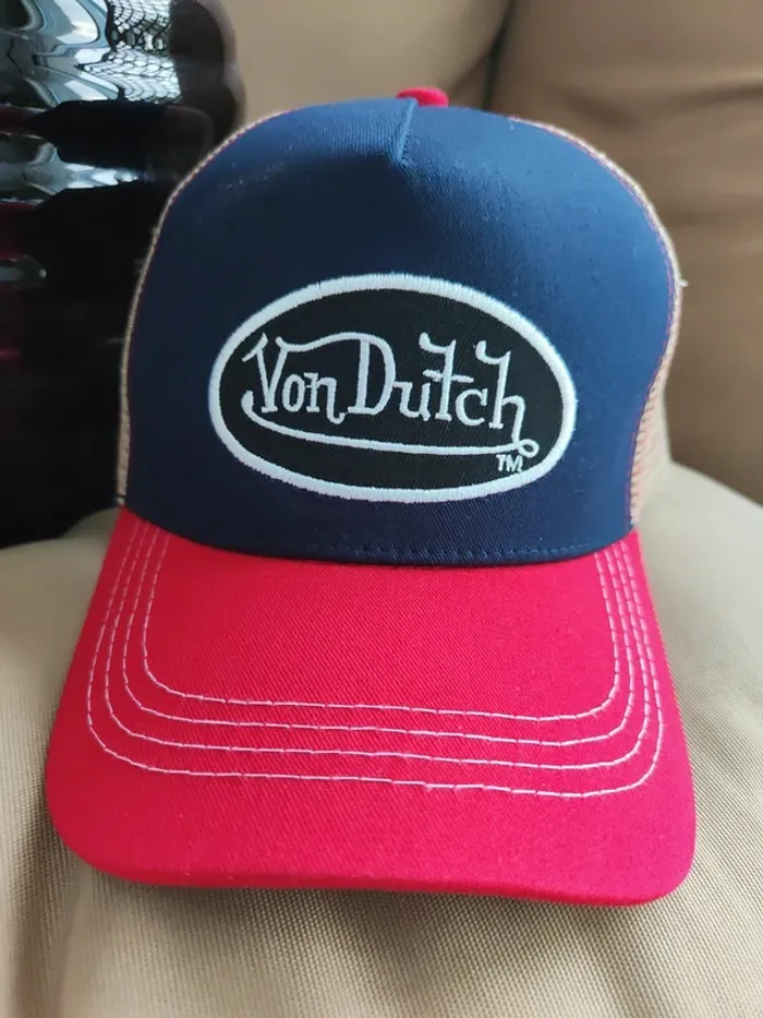 Casquette Trucker Von Dutch marine - photo numéro 3