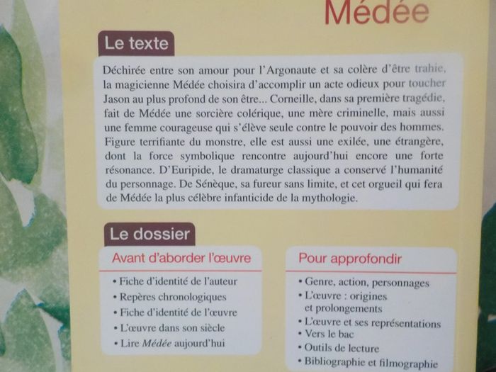 Médée de Pierre Corneille Ed. Petits Classiques Larousse - photo numéro 2