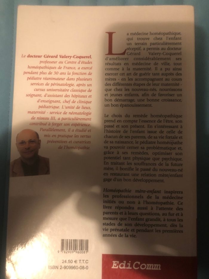 Homéopathie mère enfant - Bien accueillir son enfant et l’accompagner les trois premières années - Docteur Gérard Valery Coquerel - photo numéro 5