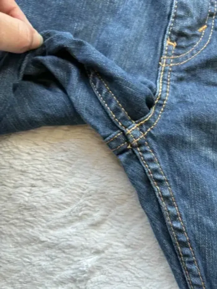 Jean Levi’s 502 Bleu Foncé marine M/40 W30 L34 – Slim taper Homme - photo numéro 6